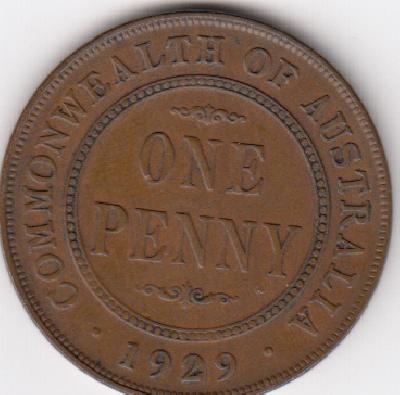 Beschrijving: 1 Penny GEORGIUS V 